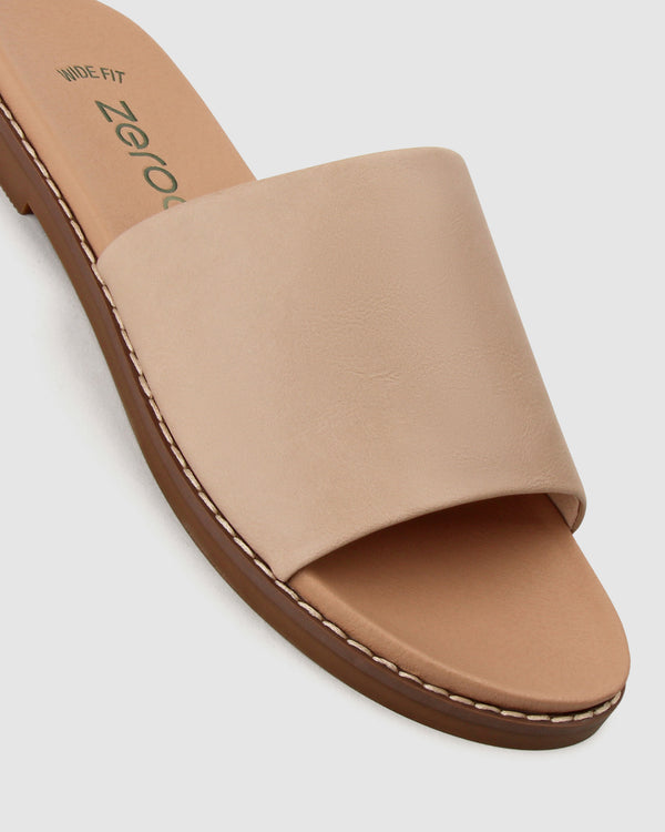Betts Wider Fit AMINA Vegan Slides