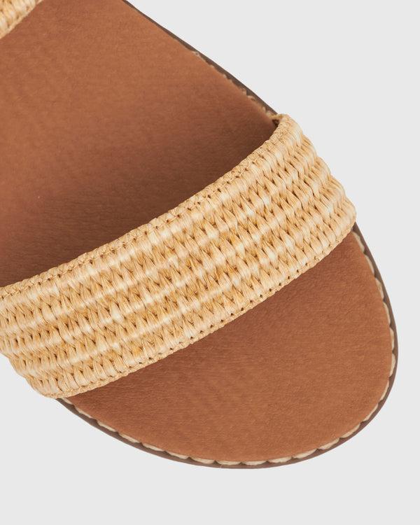 Betts Wider Fit ATLANTA Vegan Flat Sandals