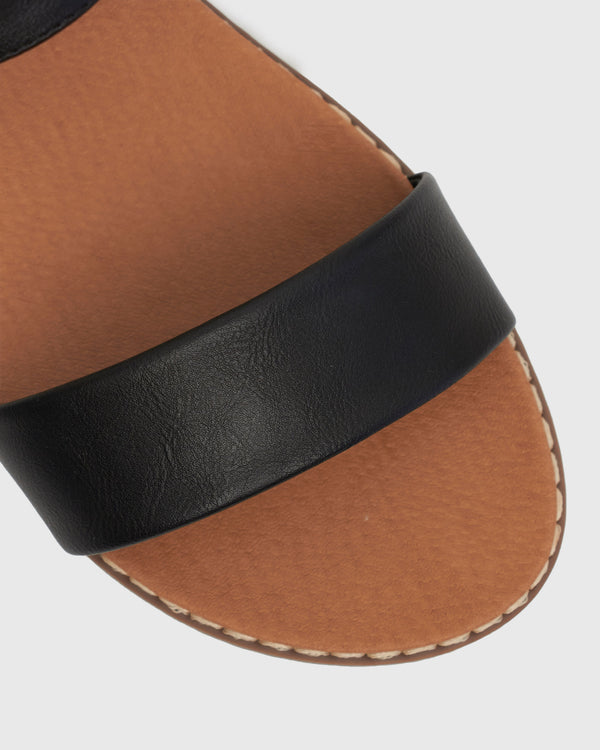 Betts Wider Fit ATLANTA Vegan Flat Sandals