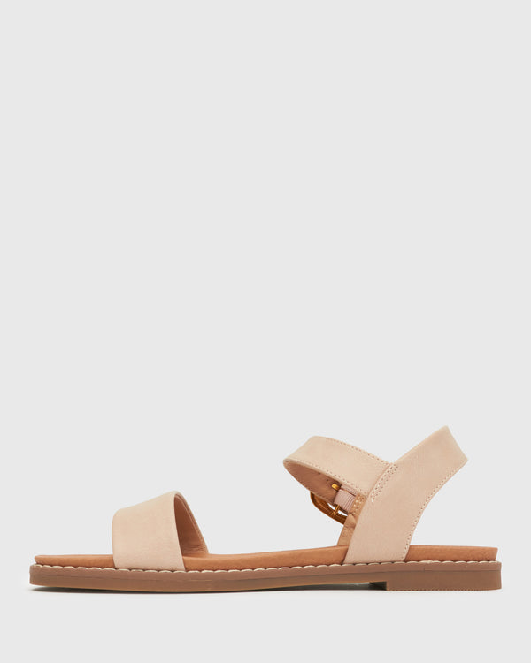 Betts Wider Fit ATLANTA Vegan Flat Sandals
