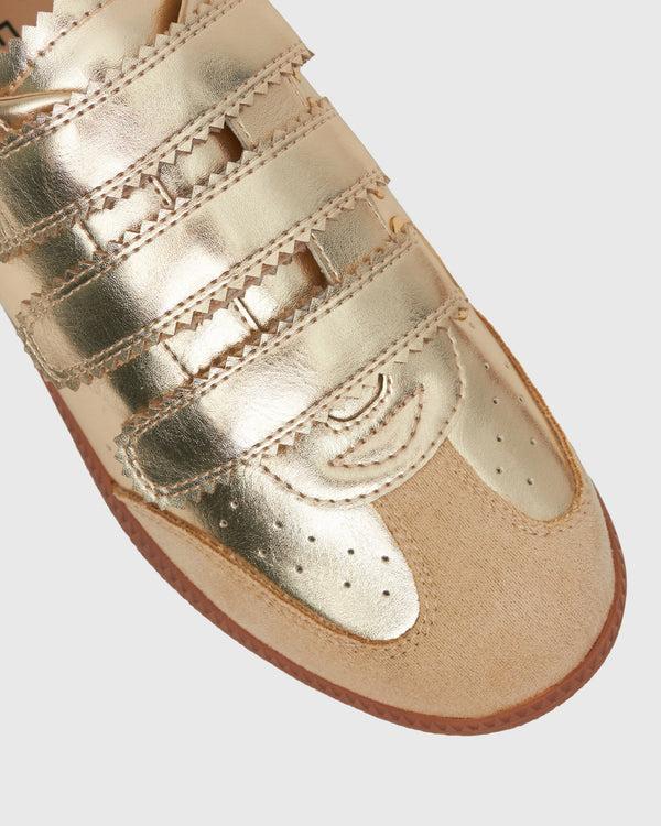 Betts Wider Fit BUTTERCUP Low-Top Velcro Sneakers