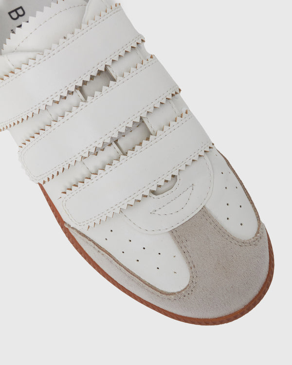 Betts Wider Fit BUTTERCUP Low-Top Velcro Sneakers