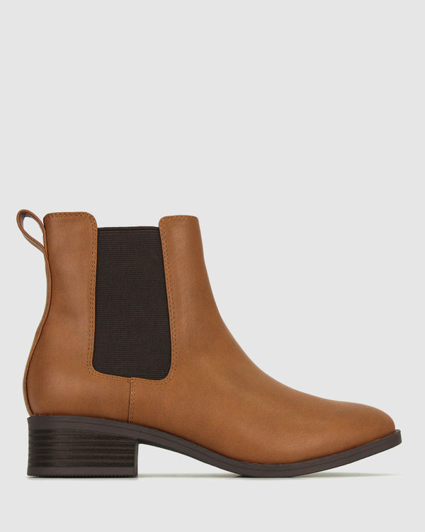 betts Wider Fit ELLIOT Vegan Ankle Chelsea Boots