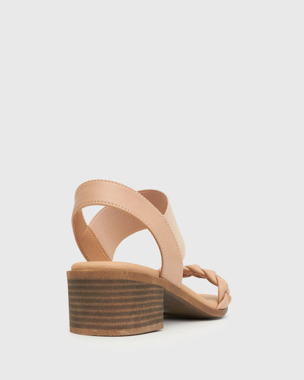 Betts Wider Fit HANSEL Braided Ankle Strap Sandals