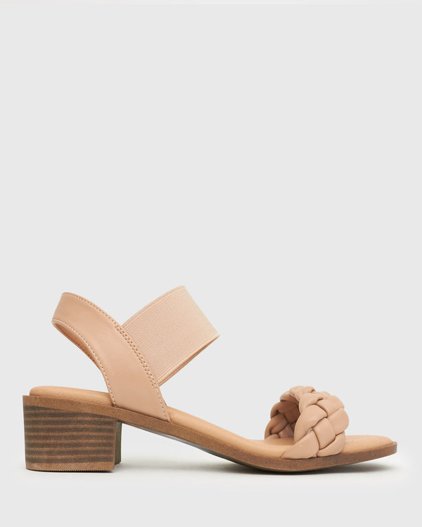 betts Wider Fit HANSEL Braided Ankle Strap Sandals