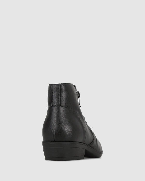 Betts Wider Fit HEATH Vegan Ankle Boots
