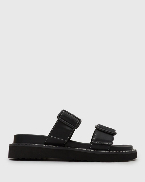betts Wider Fit INDY Casual Footbed Slides