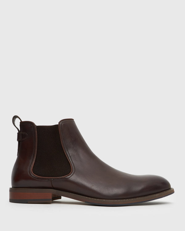betts Wider Fit JEFFERY Leather Chelsea Boots