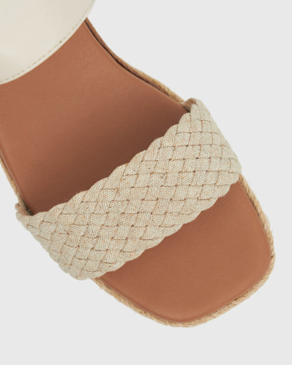 Betts Wider Fit KENZIE Vegan Low Wedge Sandals