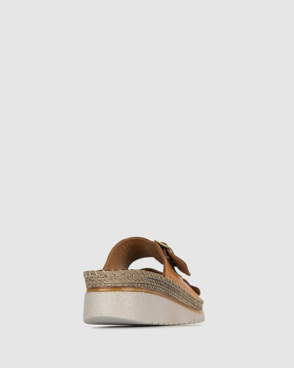 Betts WISE Leather Wedge Espadrilles