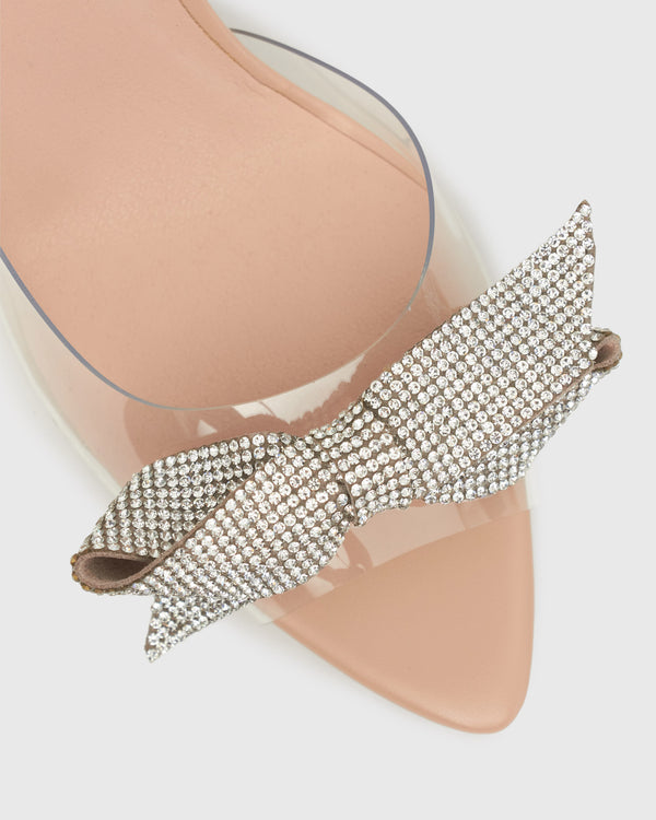 Betts XANTHEA Bling Bow Stiletto Heels