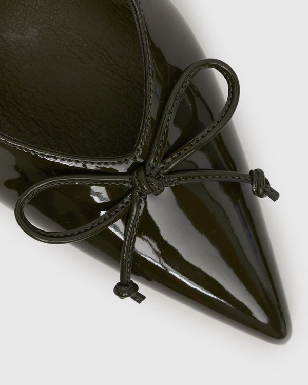 Betts YVETTE Bow Slingback Stiletto Heels