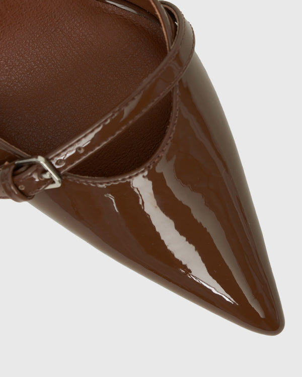 Betts YVONNE Ankle Strap Stiletto Point