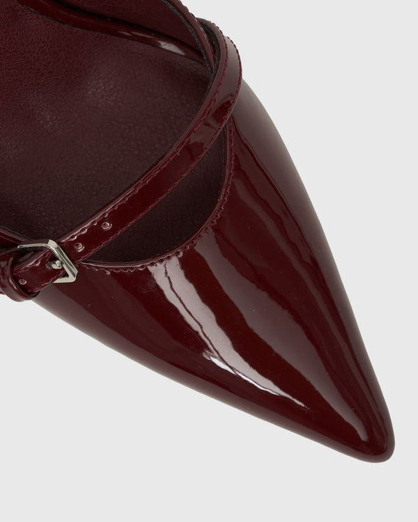 Betts YVONNE Ankle Strap Stiletto Point