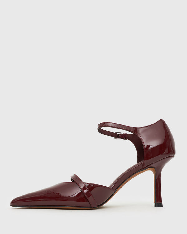 Betts YVONNE Ankle Strap Stiletto Point