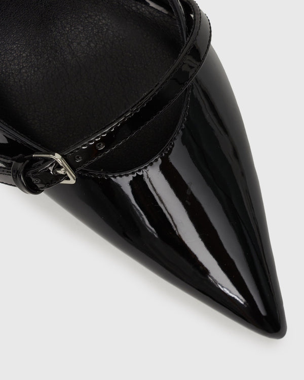 Betts YVONNE Ankle Strap Stiletto Point