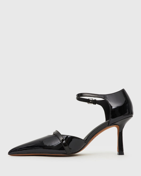 Betts YVONNE Ankle Strap Stiletto Point