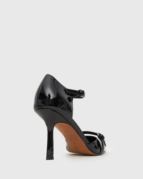 Betts YVONNE Ankle Strap Stiletto Point