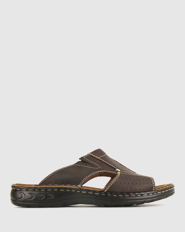 betts ZEKE Leather Comfort Slides