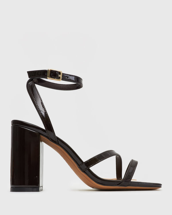 betts ZELDA Square Toe Heeled Sandals