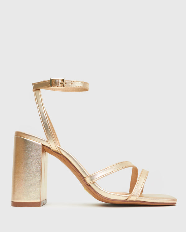 betts ZELDA Square Toe Heeled Sandals