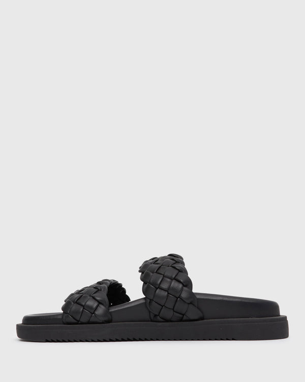 Betts PRE-ORDER ATHENA Woven Leather Footbed Slides
