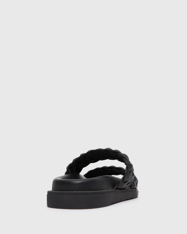 Betts PRE-ORDER ATHENA Woven Leather Footbed Slides