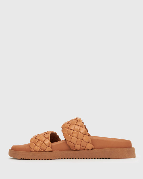 Betts PRE-ORDER ATHENA Woven Leather Footbed Slides