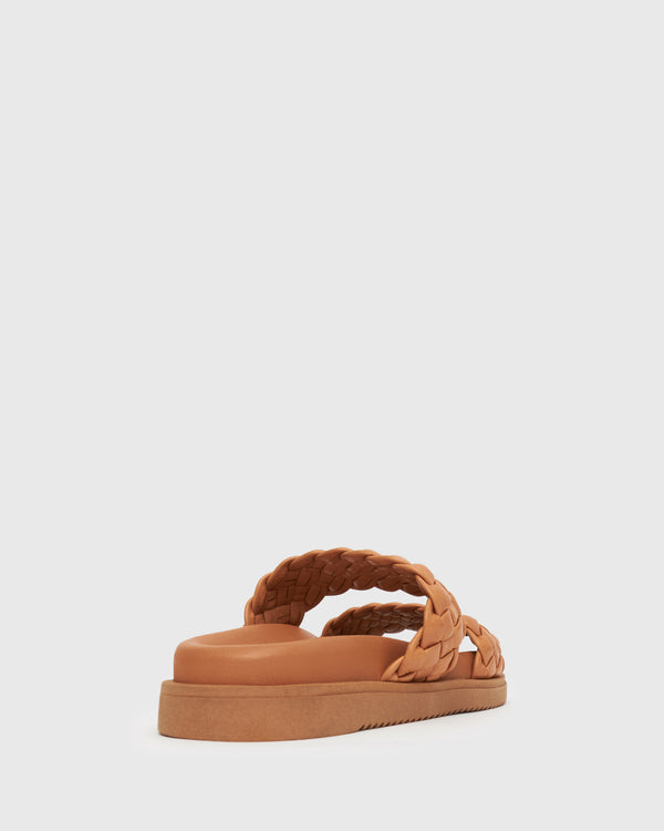Betts PRE-ORDER ATHENA Woven Leather Footbed Slides