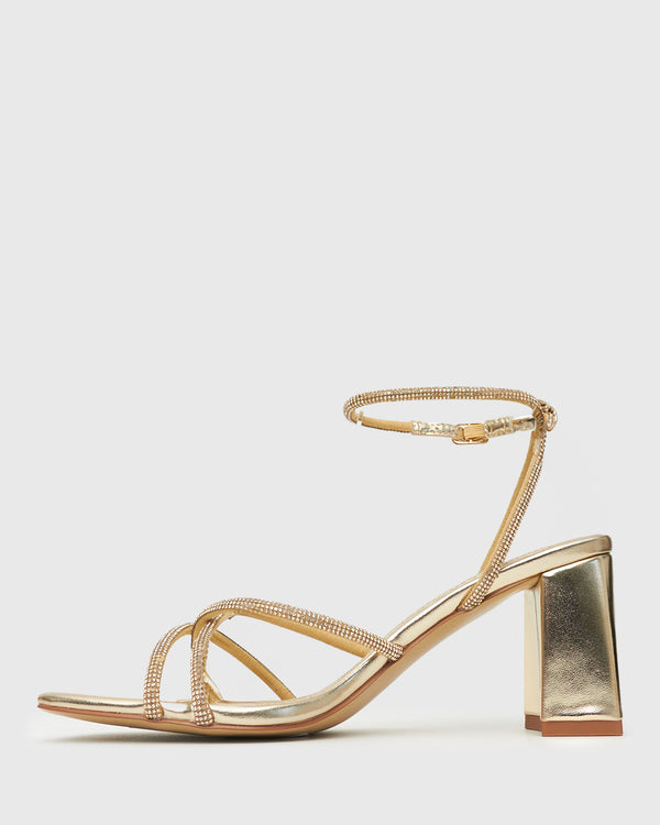 Betts PRE-ORDER NADINE 2 Block Heel Strappy Sandals