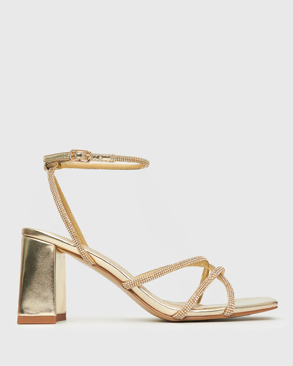 betts PRE-ORDER NADINE 2 Block Heel Strappy Sandals