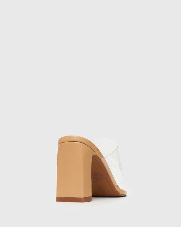 Betts PRE-ORDER UTOPIA Toe Ring Detail Block Heel Mules