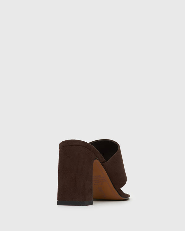 Betts PRE-ORDER UTOPIA Toe Ring Detail Block Heel Mules