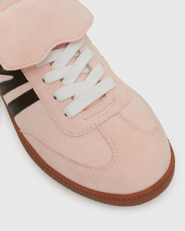 Betts PRE-ORDER Wider Fit BUTTERSCOTCH Low-Top Lace-Up Sneakers