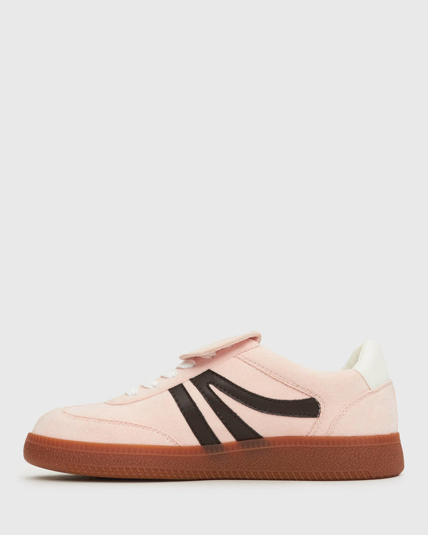 Betts PRE-ORDER Wider Fit BUTTERSCOTCH Low-Top Lace-Up Sneakers