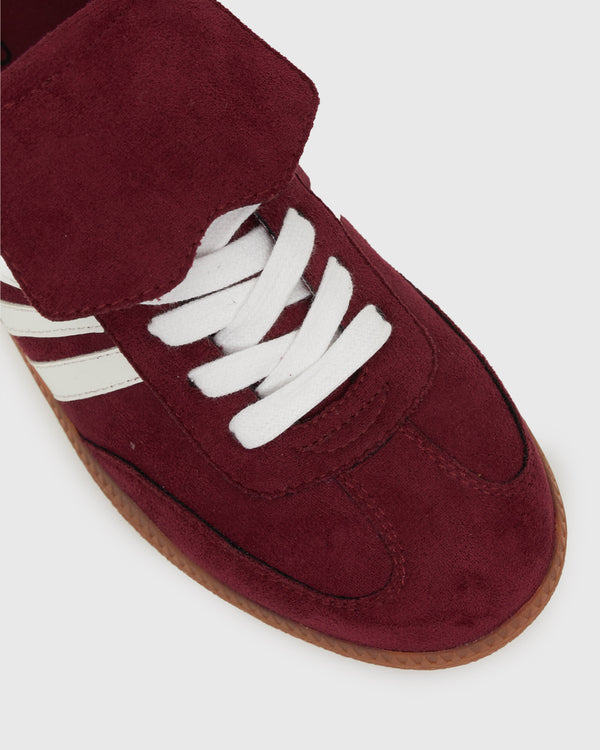 Betts Wider Fit BUTTERSCOTCH Low-Top Lace-Up Sneakers