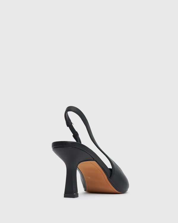 Betts Wider Fit JERRY Slingback Stiletto Heel Pumps