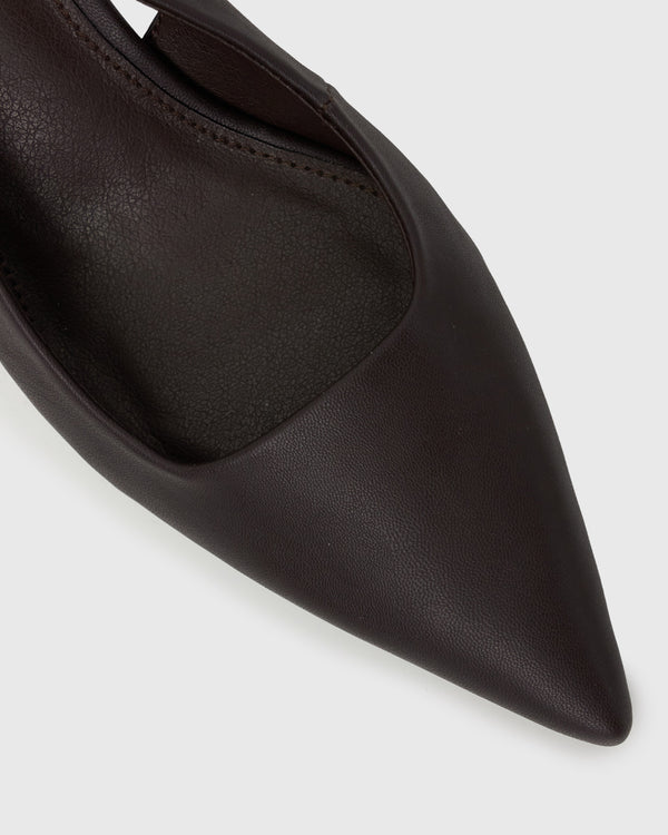 Betts Wider Fit JERRY Slingback Stiletto Heel Pumps