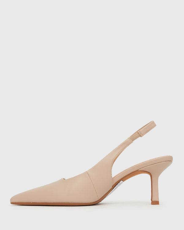 Betts Wider Fit JERRY Slingback Stiletto Heel Pumps