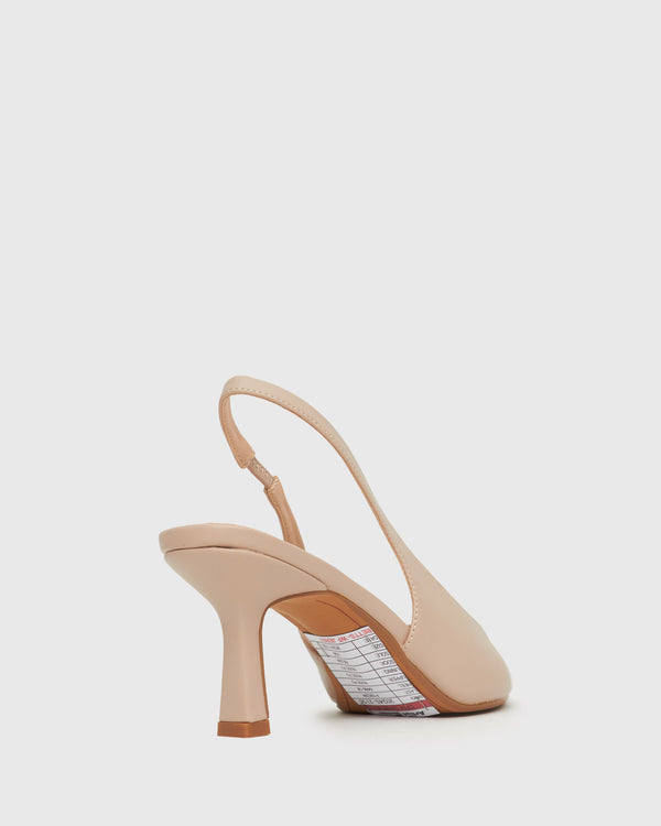 Betts Wider Fit JERRY Slingback Stiletto Heel Pumps