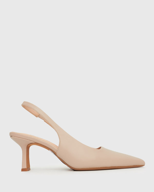 betts Wider Fit JERRY Slingback Stiletto Heel Pumps
