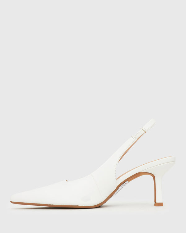 Betts Wider Fit JERRY Slingback Stiletto Heel Pumps