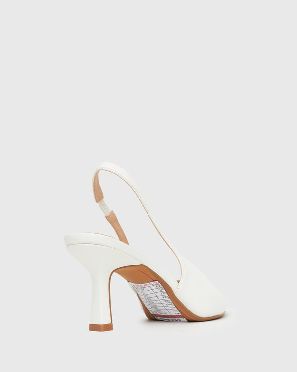 Betts Wider Fit JERRY Slingback Stiletto Heel Pumps
