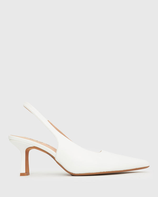 betts Wider Fit JERRY Slingback Stiletto Heel Pumps