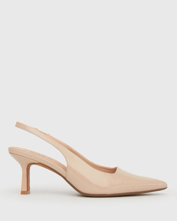 betts Wider Fit JERRY Slingback Stiletto Heel Pumps