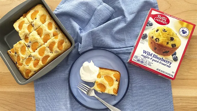 betty crocker Blueberry-Orange Shortcakes