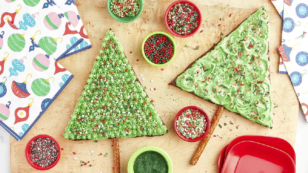 betty crocker Brownie Christmas Trees
