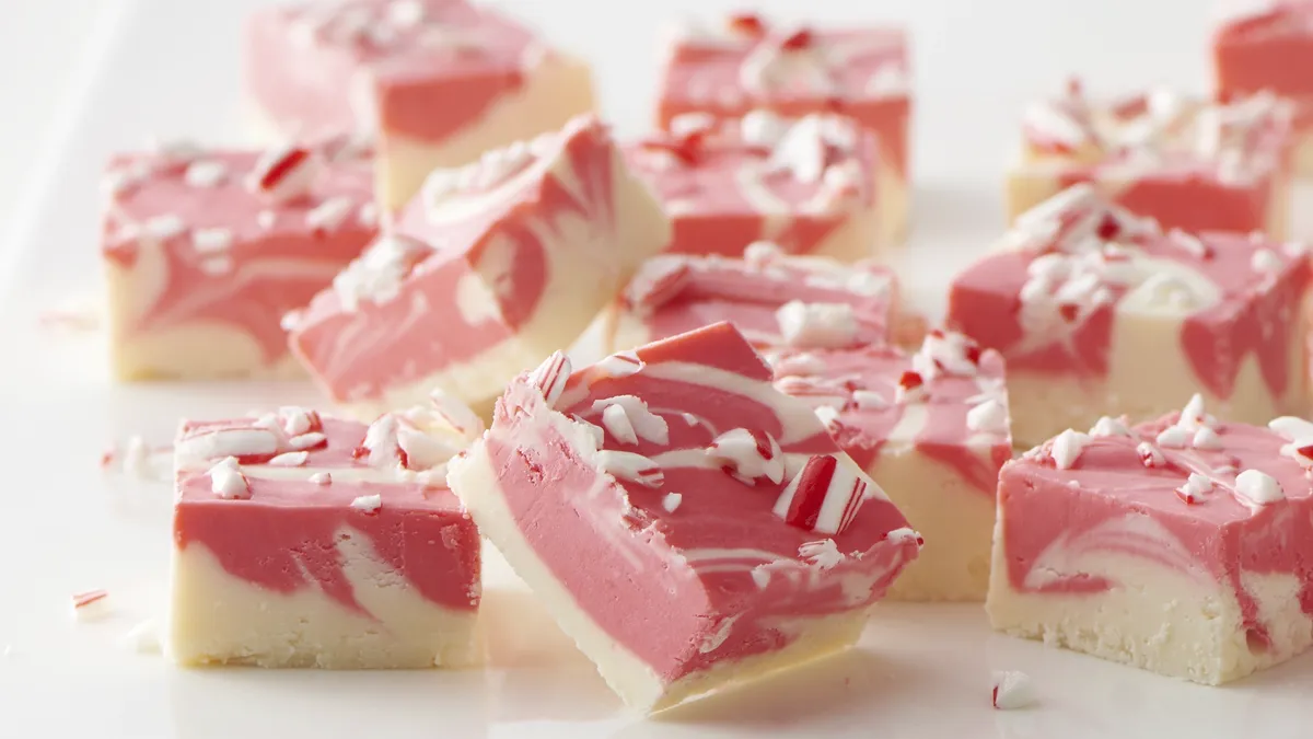 betty crocker Candy Cane Fudge