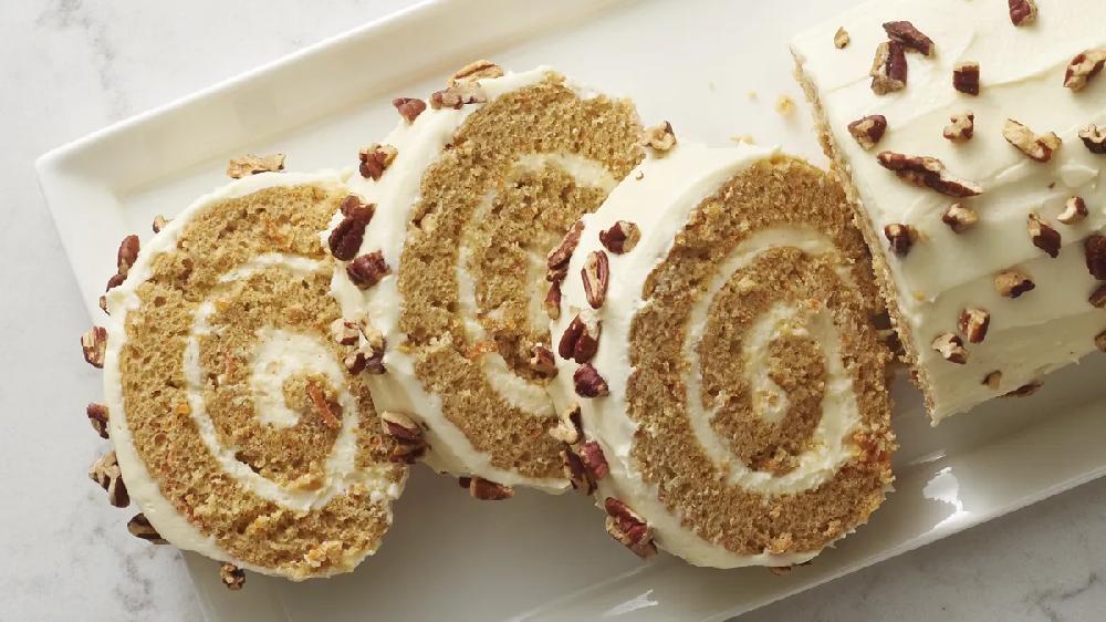 betty crocker Carrot Cake Rolls
