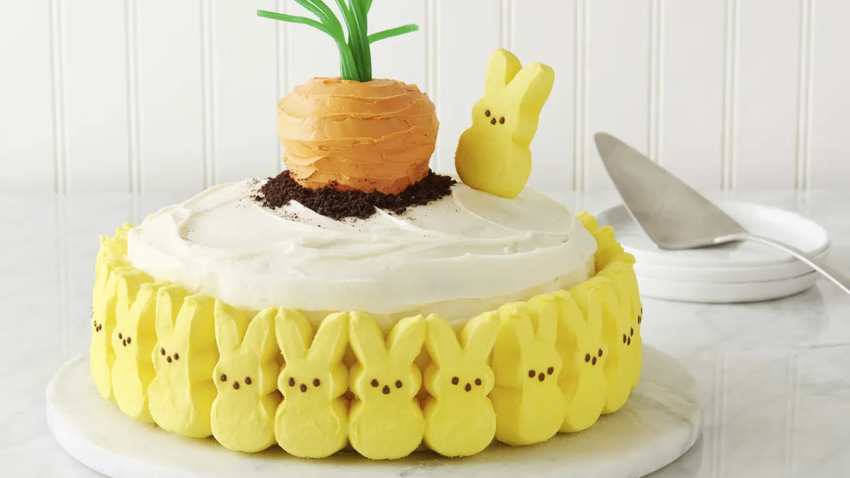 betty crocker Carrot Top PEEPS® Bunny Cake